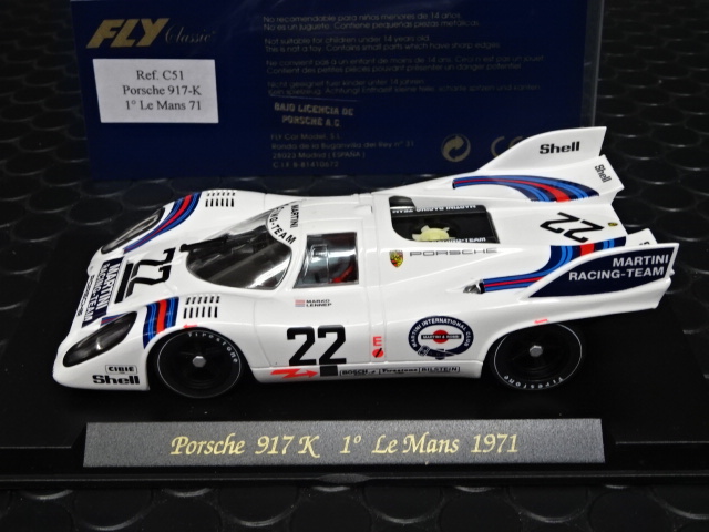 FLY 1/32 ｽﾛｯﾄｶｰ C51◇ PORSCHE 917 K 