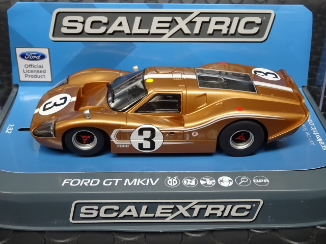 scalextric1/32 ｽﾛｯﾄｶｰ C3851◇Ford MKIV #3/Mario Andretti、Lucien