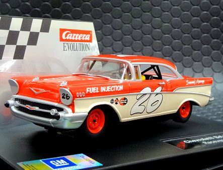 Carrera Evolution 1/32 ｽﾛｯﾄｶｰ 27376 ◇1957 Chevrolet Bel Air Coupe