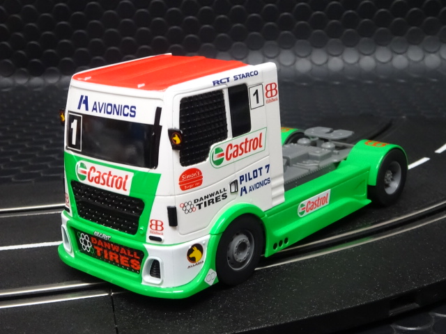 Scalextric 1/32 ｽﾛｯﾄｶｰ c4156◇Racing Truck ”Castrol” お手頃価格が