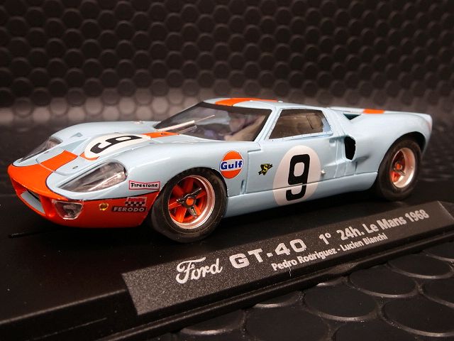 FLY 1/32 ｽﾛｯﾄｶｰ A182◇Ford GT40 ”GULF” #9/Pedro Rodriguez and