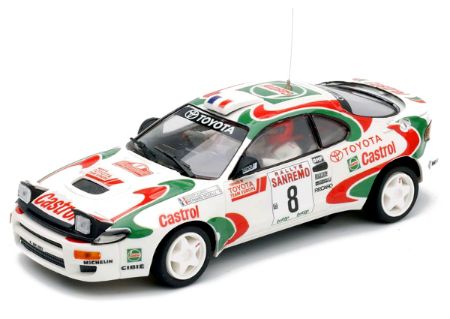 Team Slot 1/32 ｽﾛｯﾄｶｰ TS-11709◇TOYOTA CELICA GT4 ST185 Castrol #8/D  Auriol u0026 B Occelli. SANREMO RALLY 1994 D.オリオールのサンレモラリー優勝車！◇ベルト駆動4WD！ |  NASCAR・スロットカー・ミニカーの専門店u003cu003cサッキーズ・コレクションズ大阪u003eu003e by CAR-BOX