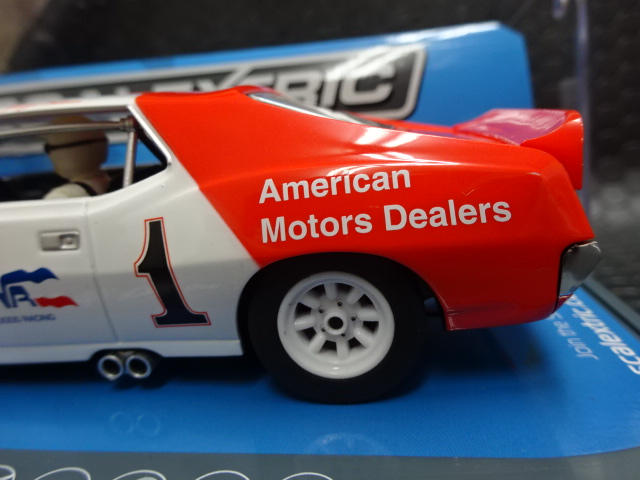 Scalextric 1/32 ｽﾛｯﾄｶｰ C3876 ◇AMC Javelin #1/George Follmer Trans
