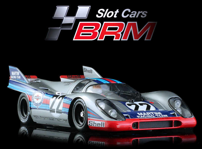 BRM 1/24 ｽﾛｯﾄｶｰ BRM-206◇Porsche 917K #22/V. Elford - G