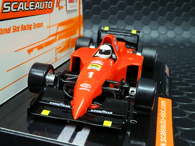 Scaleauto 1/32 ｽﾛｯﾄｶｰ SC6262◇ Formula 90-97 Ferrari 1990 #1/A