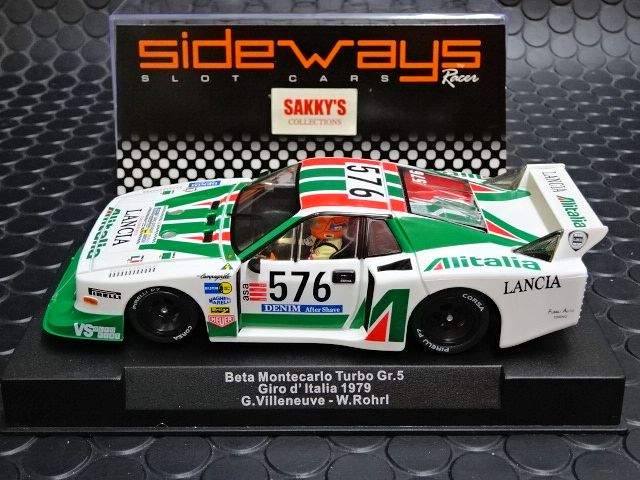 RACER / SIDEWAYS 1/32 ｽﾛｯﾄｶｰ SW40◇Lancia Beta Montecarlo .Gr-5