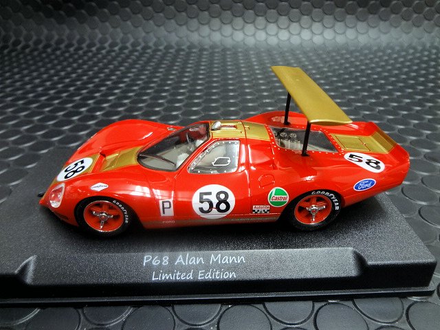 NSR 1/32 ｽﾛｯﾄｶｰ 1146SW◇FORD P68 ”Aero Wing” AlanMannRacing BOAC