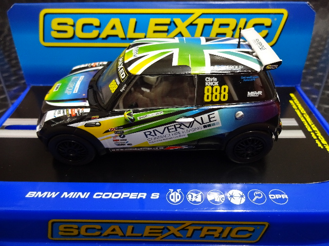 Scalextric 1/32 ｽﾛｯﾄｶｰ C3606◇ Mini Cooper S #888 Livery - Chris