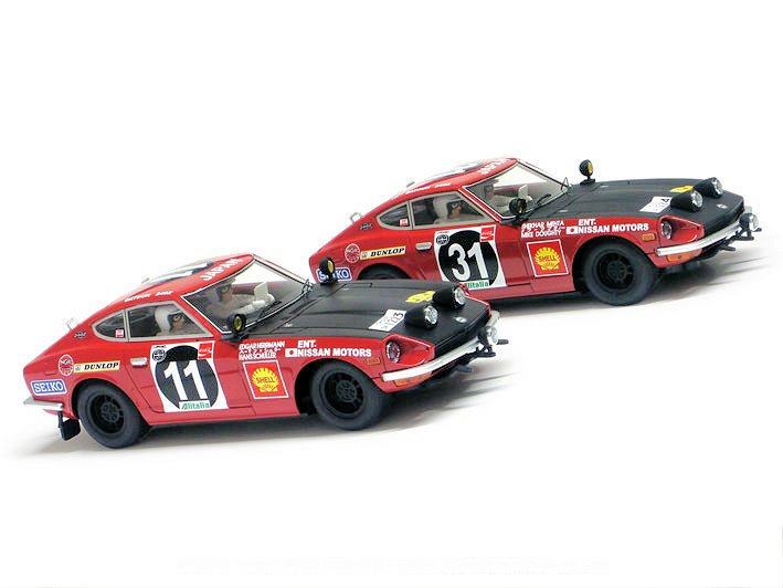 RACER SILVER-LINE 1/32 ｽﾛｯﾄｶｰ SL11B◇DATSUN 240Z EAST AFRICAN