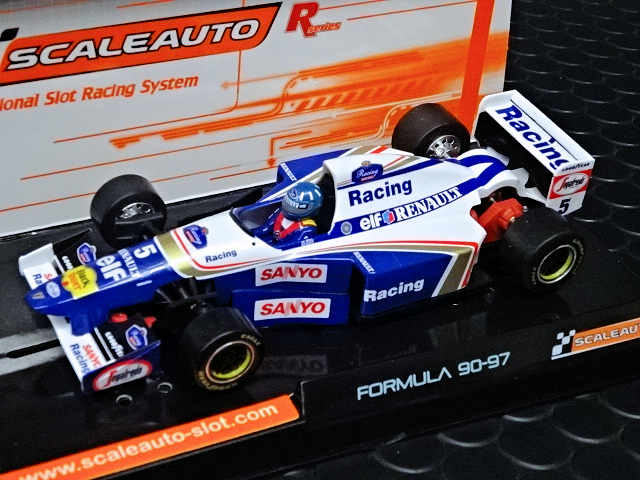 Scaleauto 1/32 ｽﾛｯﾄｶｰ SC6303◇ Formula 90-97 Racing Blue/White 1995 #5 high  nose ロスマンズカラーのウィリアムズ・ルノー☆入荷完了！ | NASCAR・スロットカー・ミニカーの専門店<<サッキーズ・コレクションズ大阪>>  by CAR-BOX