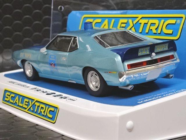Scalextric 1/32 ｽﾛｯﾄｶｰ C4058 ◇AMC Javelin Alabama State Trooper