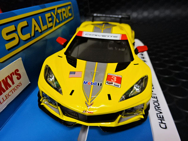 scalextric1/32 ｽﾛｯﾄｶｰ C4246◇Chevrolet Corvette C8R #3/Nicky