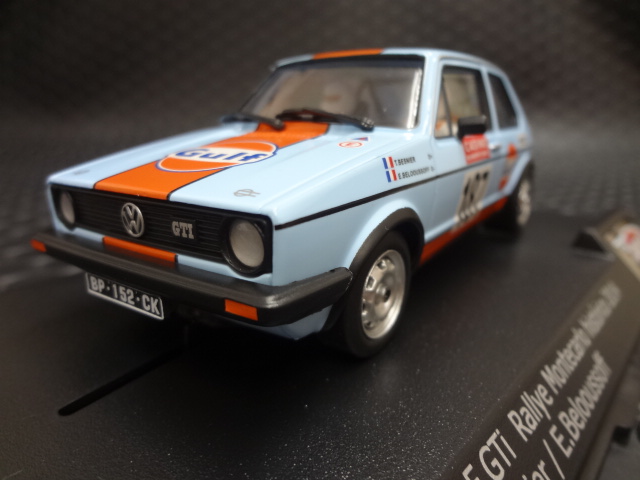 Spirit 1/32 ｽﾛｯﾄｶｰ SP-701508◇Volkswagen Golf VW Golf Mk1 GTi ”Gulf #187/Besnir  u0026 Belooussoff Historic Rally Montecarlo 2014 最新アイテム 完売御礼！☆ありがとう御座いました。 |  NASCAR・スロットカー・ミニカーの専門店u003cu003cサッキーズ・コレクションズ大阪 ...