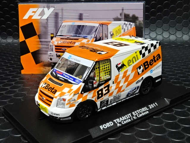 FLY 1/32 ｽﾛｯﾄｶｰ VAN01◇ Ford Transit #83/A. Costa - V. Cardoso