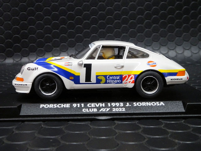 FLY 1/32 ｽﾛｯﾄｶ- A2022◇Porsche 911 CEVH 1993 J.Sornosa. 