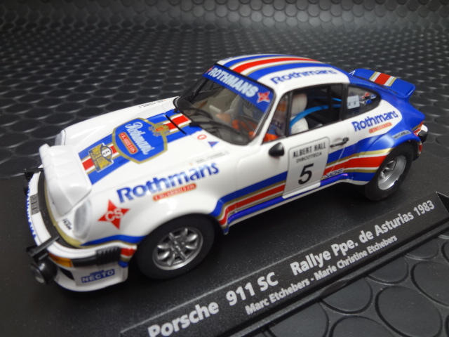 FLY 1/32 ｽﾛｯﾄｶｰ 88343◇ Porsche 911SC ”ROTHMANS” Rallye Ppe