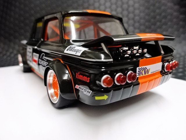 BRM 1/24 ｽﾛｯﾄｶｰ BRM-066◇BRM NSU TT BERGPOKAL ＃503 BLACK 1/24