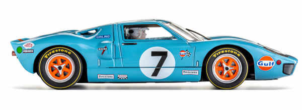 スロットカー 1/32 fordgt40 ルマン アメ車 Slot It 1/32ｽﾛｯﾄｶｰ SICA18g◇ Ford GT40 #7/David Hobbs and