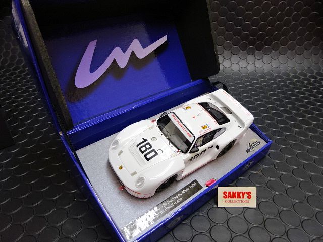 LeMans miniatures 1/32 ｽﾛｯﾄｶｰ 132066M◇PORSCHE 961 1986 Le Mans 24