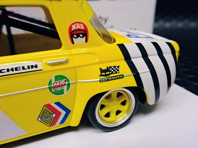 BRM 1/24 ｽﾛｯﾄｶｰ 080◇RENAULT R8 GORDINI #8 YELLOW ”RENAULT