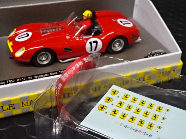 LeMans miniatures 1/32 ｽﾛｯﾄｶｰ 132091-17M◇Ferrari TR60 #17/Ricardo