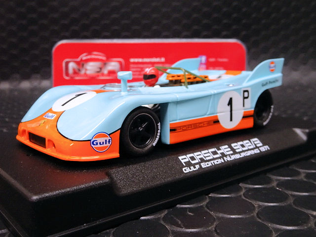 NSR 1/32 ｽﾛｯﾄｶｰ 0205-SW◇Gulf Porsche 908/3 Nürburgring 1971 #1 