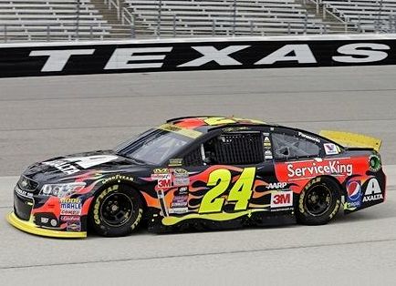 Action 1/24 ﾀﾞｲｷｬｽﾄﾓﾃﾞﾙ ◇ #24 Jeff Gordon ”Axalta/Service King 