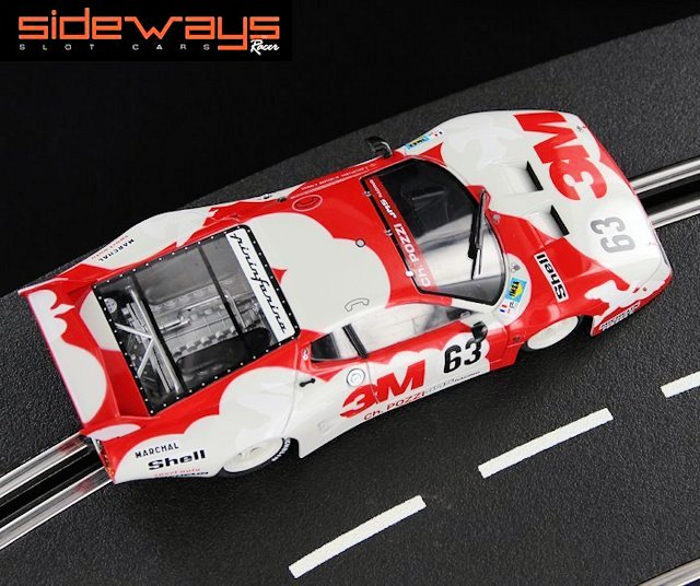 RACER / SIDEWAYS 1/32 ｽﾛｯﾄｶｰ SW47◇ FERRARI 512BB ” 3M” Le Mans 1979