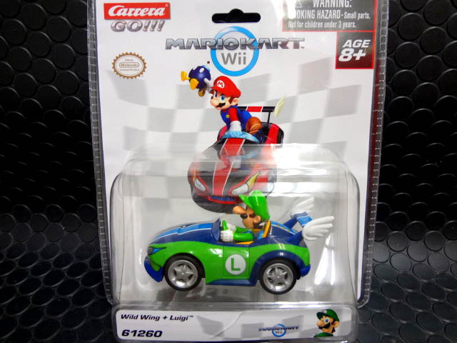 Carrera-Go ｽﾛｯﾄｶｰ 1/43 61260◇ワイルド ウィング + ルイージ マリオ