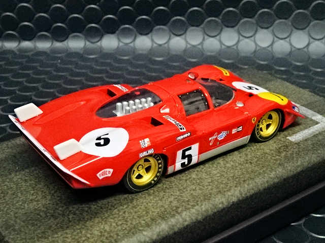 FLY 1/32 ｽﾛｯﾄｶ- E2069◇Ferrari 512S #5 「The Making of Le Mans Collection 」  with STEVE MCQUEEN figure. フェラーリ512S 限定/フィギュア付スペシャルパッケージ。 ◇お待たせしました入荷完了！ |  NASCAR・スロットカー・ミニカーの専門店<<サッキーズ ...