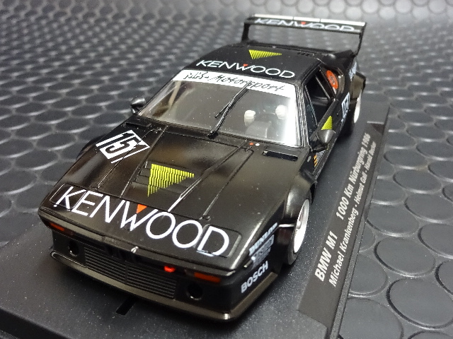 Flyslot 1/32 ｽﾛｯﾄｶｰ 051105◇BMW M1 ”Kenwood” # 151/Gall