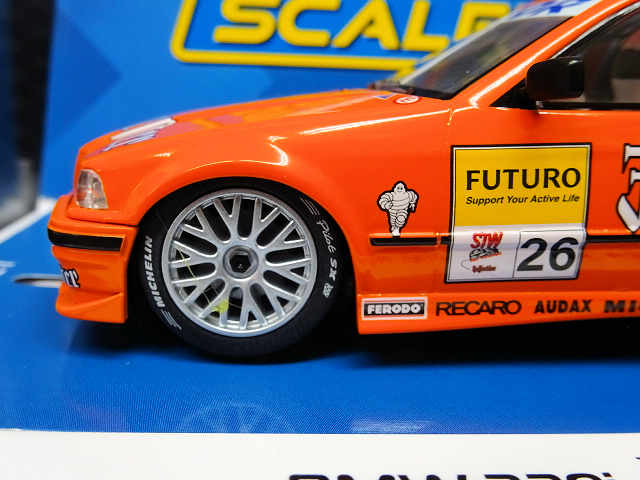 Scalextric 1/32 ｽﾛｯﾄｶｰ C4624◇ BMW E36 320i ”Jagermeister” #26