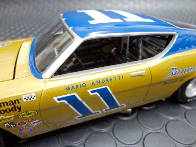 Autographed 1:24 ﾀﾞｲｷｬｽﾄﾓﾃﾞﾙ ◇#11 Mario Andretti 1968 Mercury