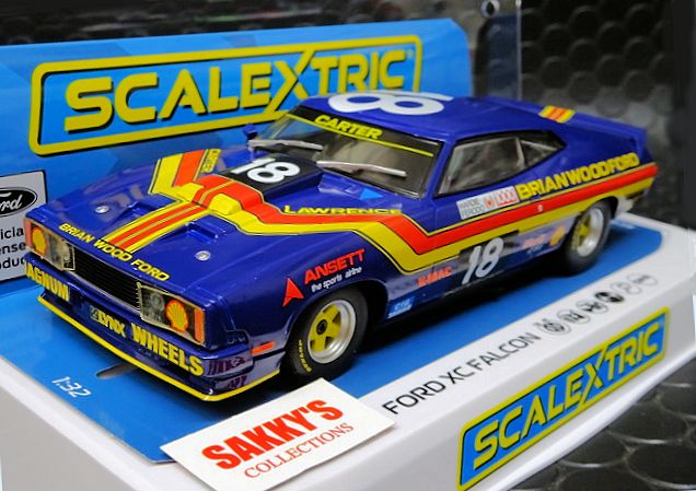 scalextric1/32 ｽﾛｯﾄｶｰ C4260 ◇Ford XC Falcon #18/M.Carter & G