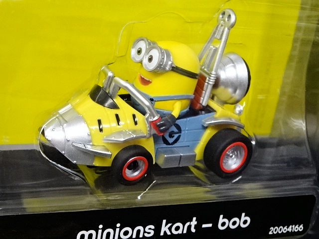 Carrera-Go ｽﾛｯﾄｶｰ 1/43 64166 ◇「ミニオンズ / ボブ」Minions - Bob. カレラGoは1/32のコースでも走れるよ！  ☆ミニオンズ・新発売！ | NASCAR・スロットカー・ミニカーの専門店<<サッキーズ・コレクションズ大阪>> by CAR-BOX