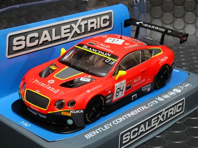 Scalextric 1/32 ｽﾛｯﾄｶｰ C3845◇Bentley Continental GT3, ”Team HTP