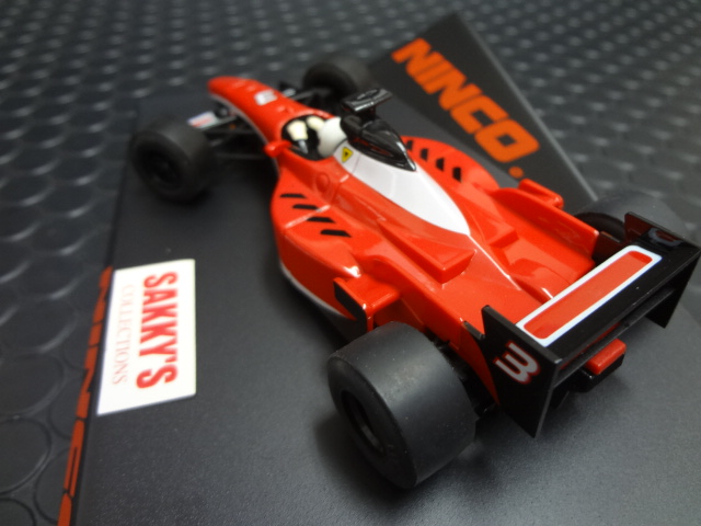 NINCO 1/32 ｽﾛｯﾄｶｰ 50697◇ FORMULA -1 Ferrari-Style #3-Red ニンコの