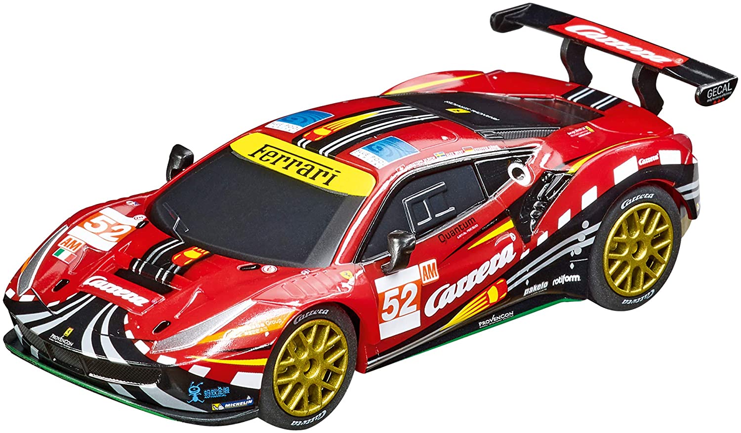 Carrera-Go ｽﾛｯﾄｶｰ 1/43 64179◇ FERRARI 488 GTE AF Corse, ＃52