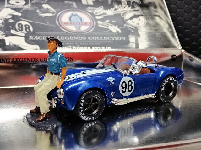 MRRC 1/32 ｽﾛｯﾄｶｰ MC0001◇ SHELBY COBRA 427 #98 with CAROLL SHELBY FIGURE  LIMITED-EDITION ☆希少・限定ボックス！ | NASCAR・スロットカー・ミニカーの専門店u003cu003cサッキーズ・コレクションズ大阪u003eu003e by  CAR-BOX