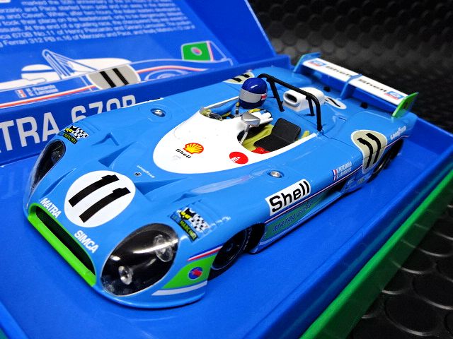 Slot it 1/32 ｽﾛｯﾄｶｰ CW21◇Matra-Simca MS 670 B ＃11/Henry Pescarolo & Gerard  Larrousse. 24h Le Mans Winner 1973 新発売！【ルマン優勝車コレクション」☆入荷完了！好評出荷中～ | NASCAR・ スロットカー・ミニカーの専門店<<サッキーズ・コレクションズ大阪>> by ...