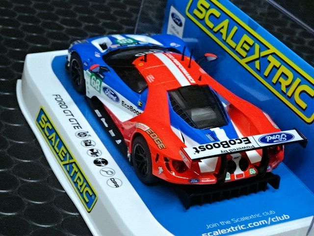 scalextric1/32 ｽﾛｯﾄｶｰ C3857◇ Ford GT GTE #68/Joey Hand