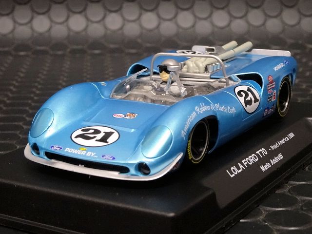 Thunder Slot 1/32 ｽﾛｯﾄｶｰ CA00203-SW ◇Lola T70 MKⅢ CAN-AM SPYDER #21/MARIO  ANDRETTI Road America 1968 最新作のマリオ・アンドレッティのLOLA T-70スパイダー登場！ |  NASCAR・スロットカー・ミニカーの専門店<<サッキーズ・コレクションズ大阪>> by CAR-BOX