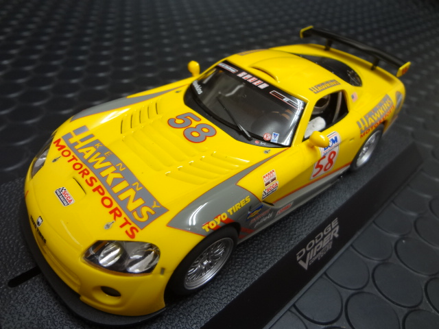 Scalextric 1/32 ｽﾛｯﾄｶｰ C2795◇Dodge Viper #58 ”Conpetetion Coope 