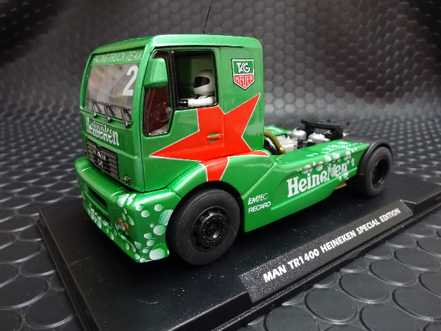 FLY SLOT 1/32 ｽﾛｯﾄｶｰ 203306◇MAN TR1400 ”HEINEKEN EDITION” SUPER RACING  TRUCK 250/Limited Edition. ハイネッケンビアー 限定・激レア商品！◇入荷完了！ 好評出荷中！ | NASCAR・スロットカー・ミニカーの専門店<<サッキーズ・コレクションズ大阪>>  by CAR-BOX