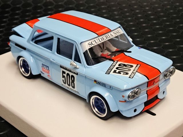 BRM 1/24 ｽﾛｯﾄｶｰ BRM-057◇NSU TT ”GULF” Edition . #508 - NSU TROPHY