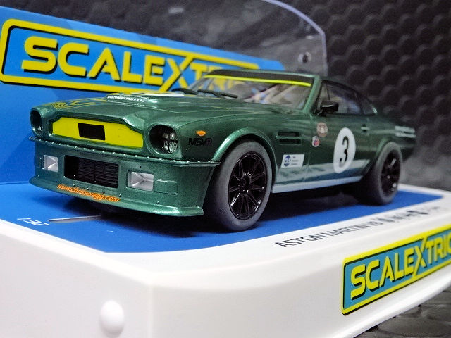 Scalextric 1/32 ｽﾛｯﾄｶｰ C4256◇ Aston Martin V8 -「Chris Scragg 