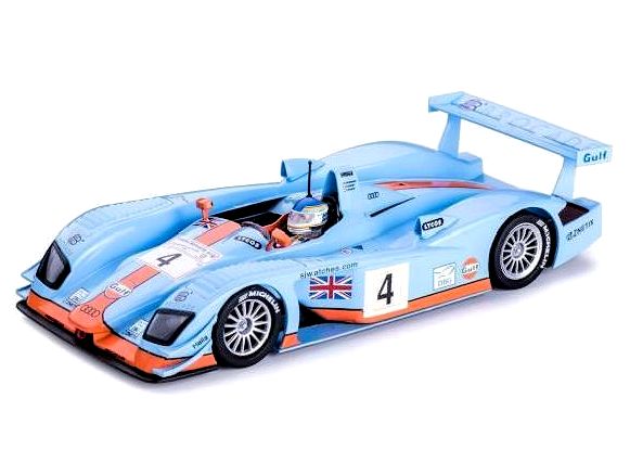 Slot It 1/32 ｽﾛｯﾄｶｰ CA33b◇Audi R8 LMP #4/S. Johansson - T