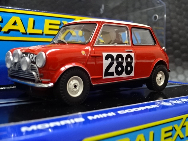 Scalextric 1/32 ｽﾛｯﾄｶｰ C3485◇Mini Cooper #288/Rauno Aaltonen