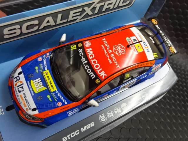 Scalextric 1/32 ｽﾛｯﾄｶｰ C3736◇BTCC MG6 - #31/Jack Goff, Brands