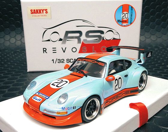 Revoslot 1/32 ｽﾛｯﾄｶｰ RS0015◇Porsche 911 GT2. #20 